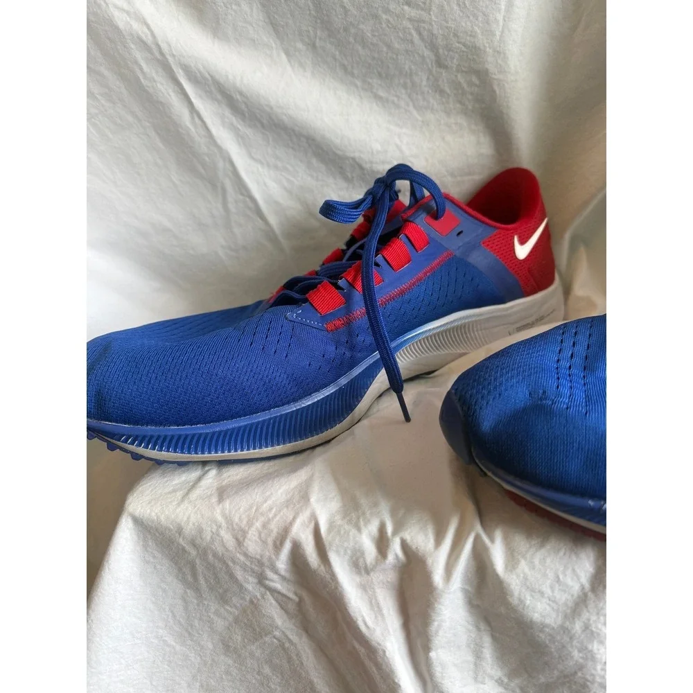 Nike Air Zoom Pegasus 16 New York Giants Blue Red‎ White Mens Running Shoes